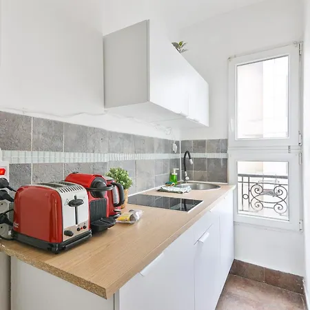 Heart Of 1br-4p Tour Eiffel 8 Free Netflix Apartmán